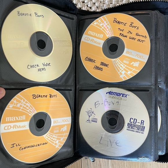 Vintage Hip-Hop & Rap Mix CD Collection Case Wu-Tang, DMX, Kanye, Beastie Boys - Picture 2 of 7